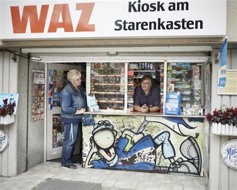 Kiosk am Bahnhof. Hermes Depot & Paketshop 